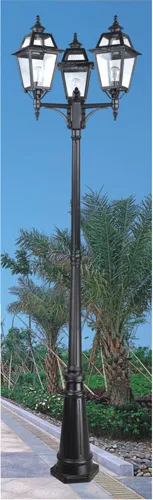 Casting Antique Aluminum Garden Lamp