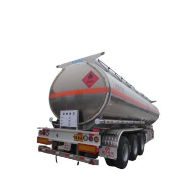 Tri-axle diesel dispenser fuel tanker trailer