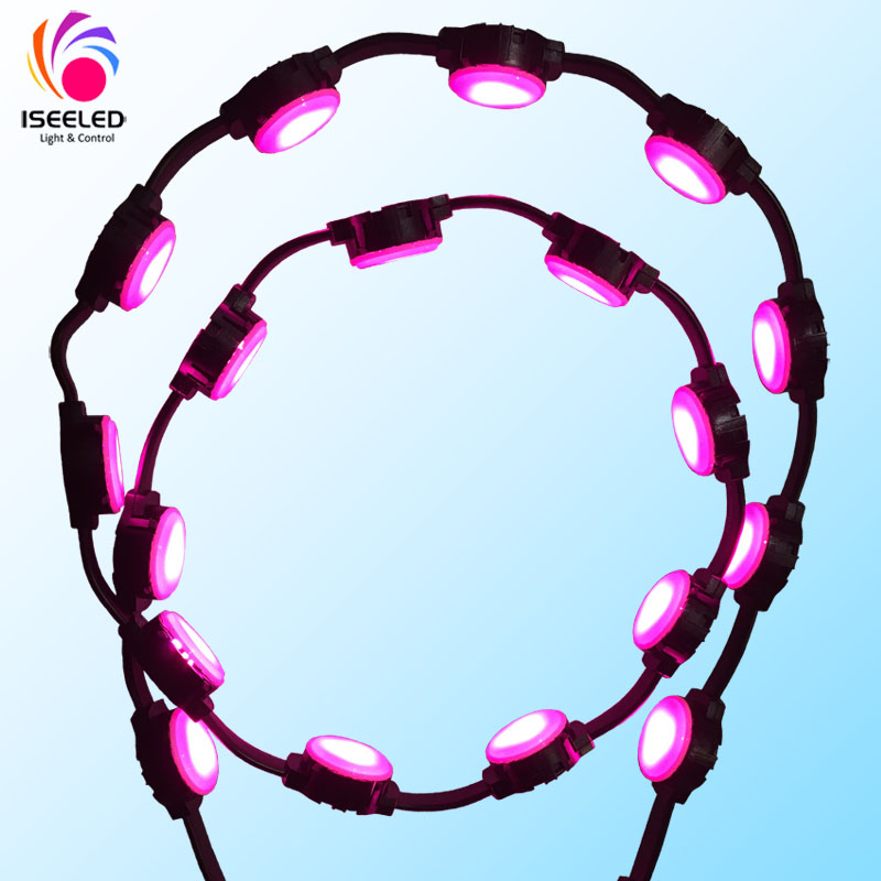 20mm entertainment LED pixel light string digital control