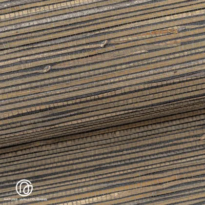 Retro Dark Brown Papyrus Wallpaper with Timeless Texture