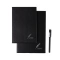 PU Leather Notebook Binder Hardcover Tectionization Transfer