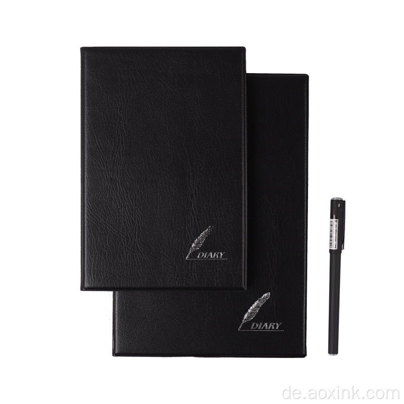 PU Leder Notebook Binder Hardcover Bindemittel Anpassungsreisen