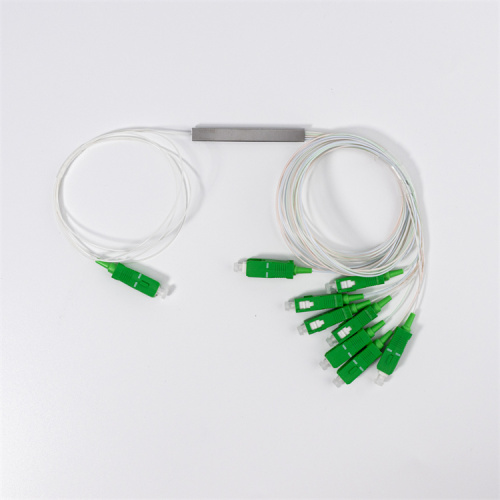 Fiber Optic PLC Splitter SC 1x4 1x8 1x16 1x32 PLC Splitter Module Manufactory