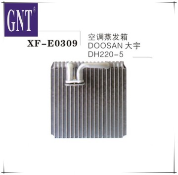 low price Excavator cooling parts DH220-5 evaporator