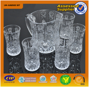 2013 High Quality Glass Tea Set