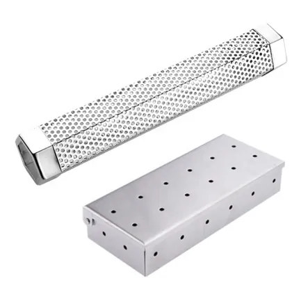 JinHaiYue Hot-Selling Stainless Steel BBQ Grill Smoker Box: Your Ultimate Outdoor Cooking Companion