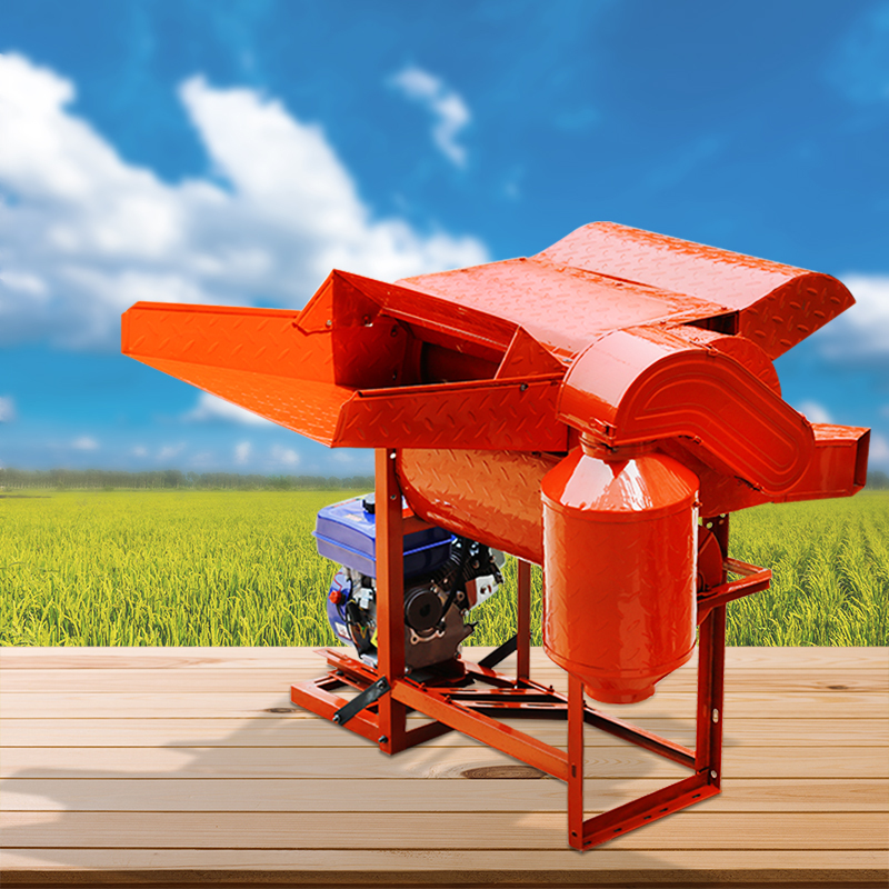 Sorghum thresher Multifunctional rapeseed thresher household rice soybean wheat threshing machine small rice threshing machine