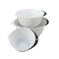 Nesting Mixing Bowls with Rubber Grip Handles