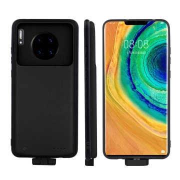 화웨이 메이트 용 고품질 소프트 TPU 전원 뱅크 배터리 케이스 30-7000mAh 휴대용 외부 충전기