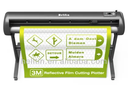 ARM CPU high accuracy cutting plotter with optical eye