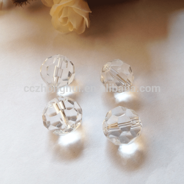 2016 Shinny & clear crystal glass beads for home curtain decoration