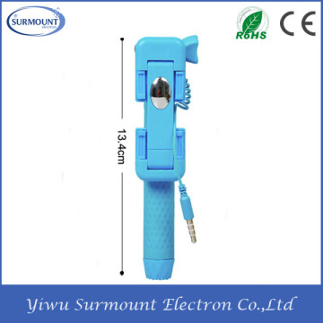 Mini Portable Wired Selfie Stick Folding Pole Selfie Stick Monopod For Moblie Phone
