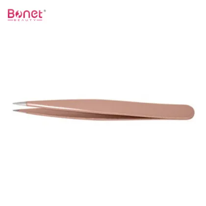 Pointed and Slanted and Stainless steel Tweezers