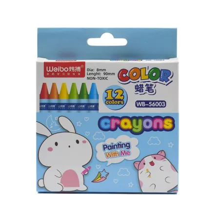 Children's Mixed Color Crayon Art Stationery