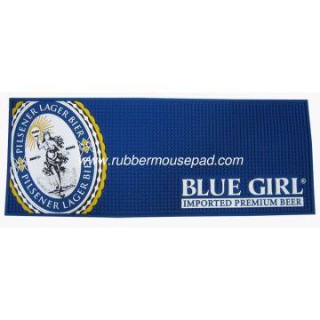 Promotional Durable Soft Pvc Bar Runner / Mat For Bar Decoration , 60x10cm