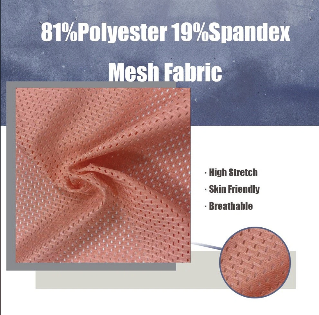 Breathable Polyester Spandex Mesh