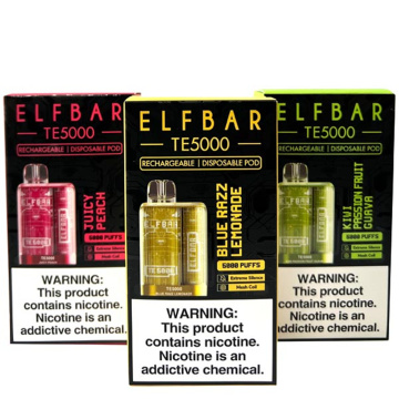 Elf Bar TE 5000 Rechargeable Disposable Vape