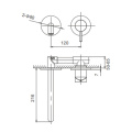 Seawind Wall Mount Basin Mixer