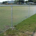 Hot dipped galvanized chain link fence