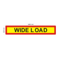 "WIDE LOAD" sign