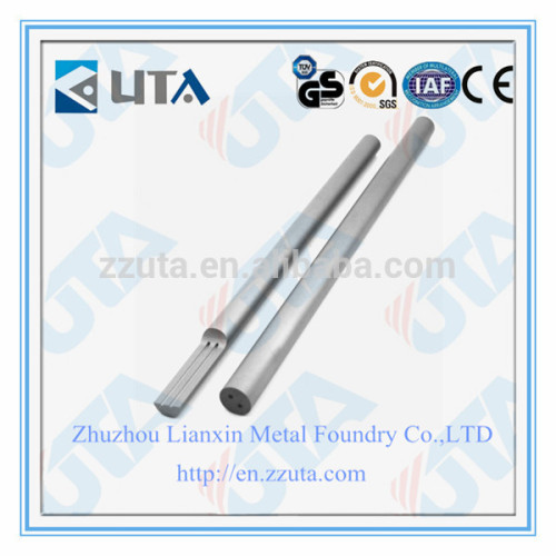 330mm carbide rod with two straight holes carbide bar blank