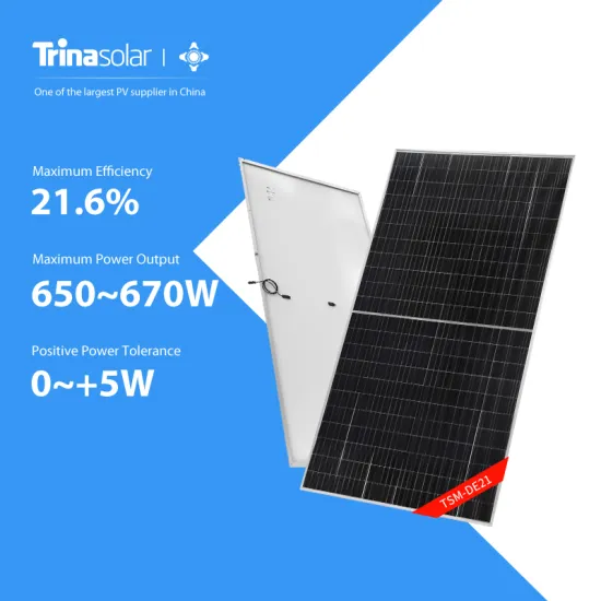 Trina Solar Panels: High-Power Monocrystalline PV Modules in 650W, 655W, 660W, 665W, and 670W