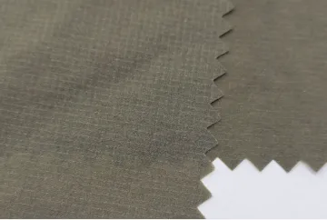 Half Dull Nylon 0.15cm Ripstop Weft Stretch Fabric
