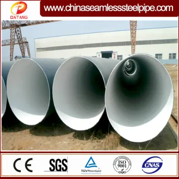 DIN EN API 5L SSAW High Strength Spiral Welded Steel Pipe