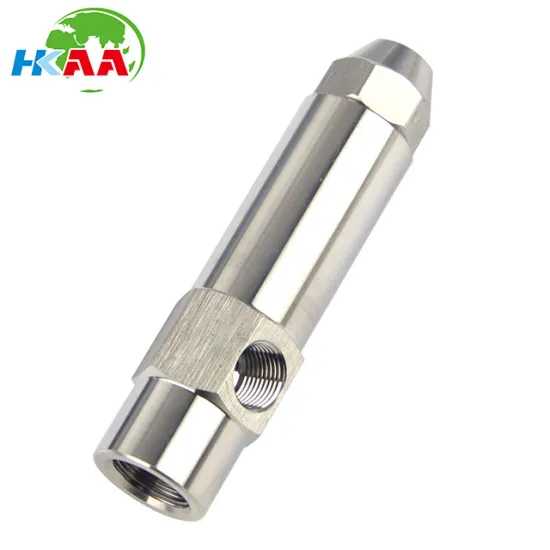 CNC machined Precision Fuel Burner Spray Nozzle Diesel Heavy Waste Oil Alcohol-Based Atomization
