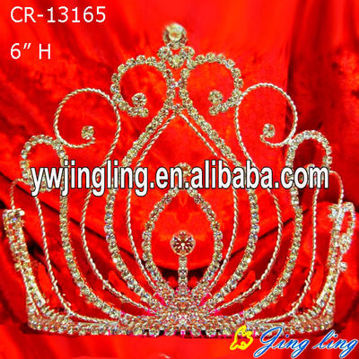 Pageant Crown Gold Pageant Crowns