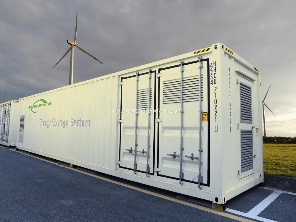 300 kW Lithium-Ionen-Batterie aus der Netzstromanlage