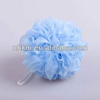 Multi Colors Round Body Mesh Shower Pouf Sponge