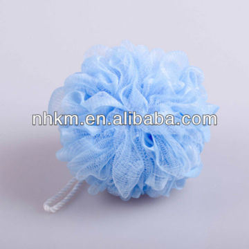 Multi Colors Round Body Mesh Shower Pouf Sponge