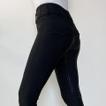 Classic Black Ladies Equestrian Breeches respirabil