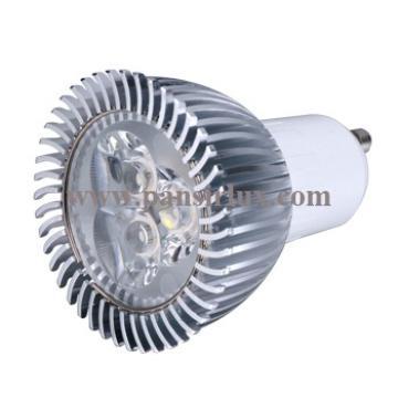 Yüksek kaliteli LED 3w GU10 LED Lamba Ampul LED spotlight 3w noktalar yol açtı.