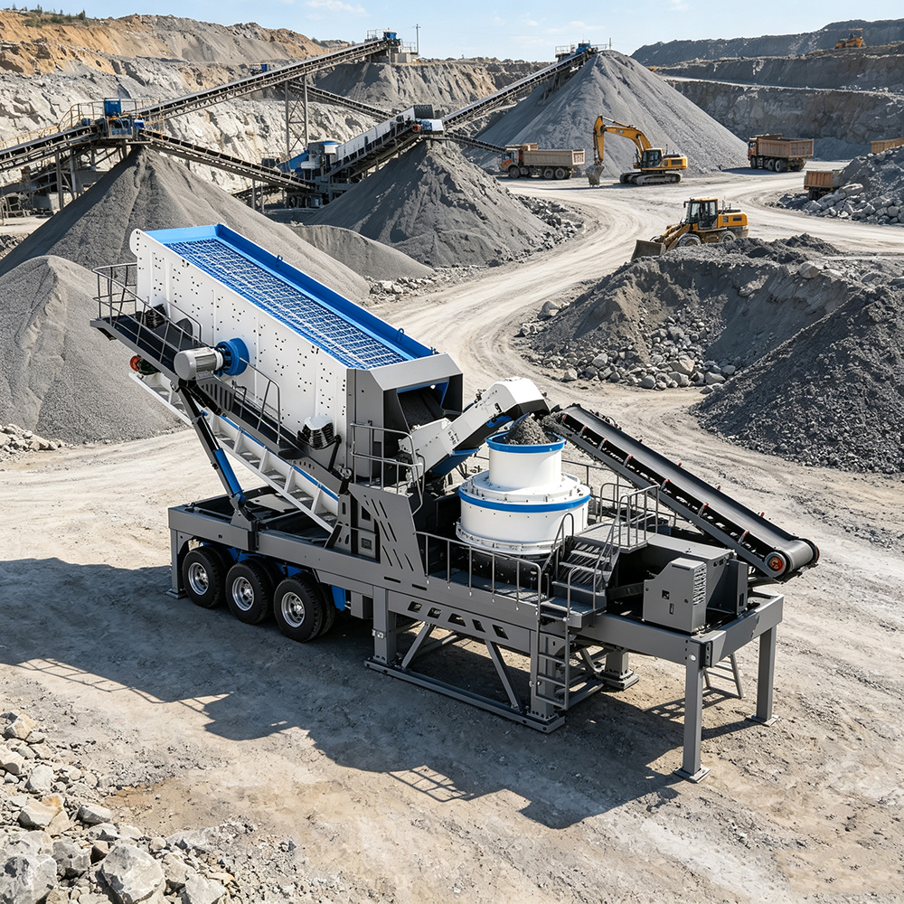 Seamless Welded Machine Body for Mobile Crushing