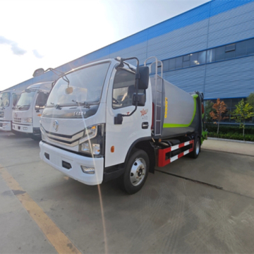 Dongfeng 4x2 6CBM Compactor Truck για τη διαχείριση των αστικών αποβλήτων