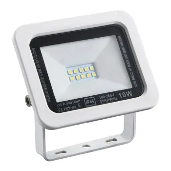RONSE Waterproof RGB LED Flood Light 10W Solar-Powered LED Flood Light