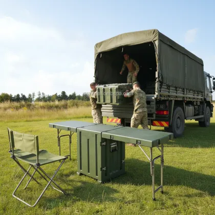 Rotomolding Tactical Command Workstation