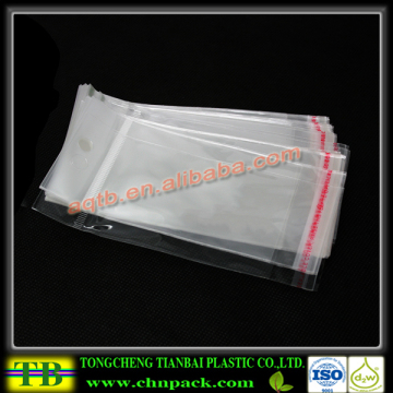 1.5mil display plastic resealable opp bag