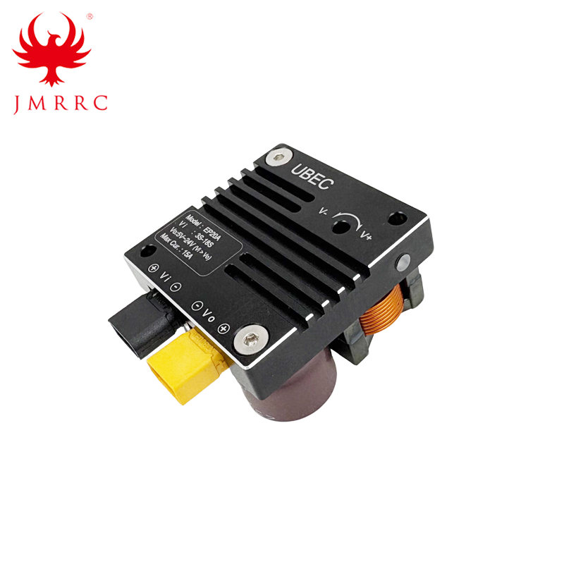 Enhanced Version W/ Aluminum Shell Heat Dissipation Voltage Reduction Module for RC Car Fix-Wing Robot UAV 15A 5-24V 3S-18S UBEC