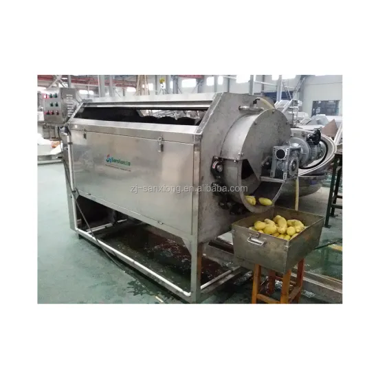 Sanshon Cleaning Machine: Advanced High Quality Brush Washing Machine for Potatoes and Carrots (304 SS)