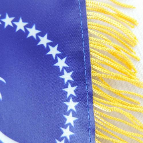 fast delivery promotional football club hanging flag
