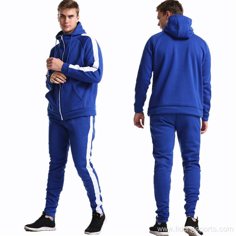 Custom Logo Wholesale Men Sweatsuit Sets Jogging Suits