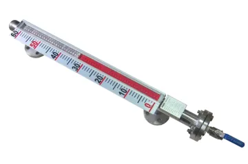 Magnetic flap level gauge