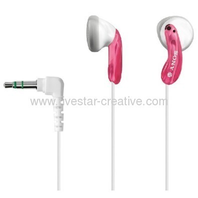 Sony Mdr-e10lp In-ear Deep Bass Pink Headphones Earphones 