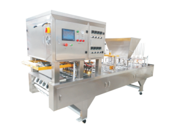 Automatic Peanut Butter Cup Filling and Sealing Machine