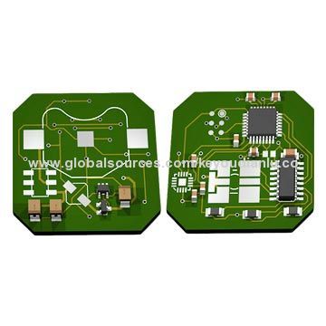 PCB Assembling with Electronic Components, 1oz Copper FR4 Basis