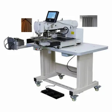 Semi-Automatic Curtain Making Fabric Pleating Machine: Pinch Folding & Sewing Equipment