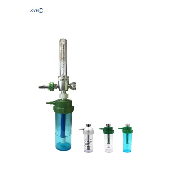 Top Selling Medical Oxygen Pressure Regulator, Bullnose Design with Integrated Flow Meter and Humidifier